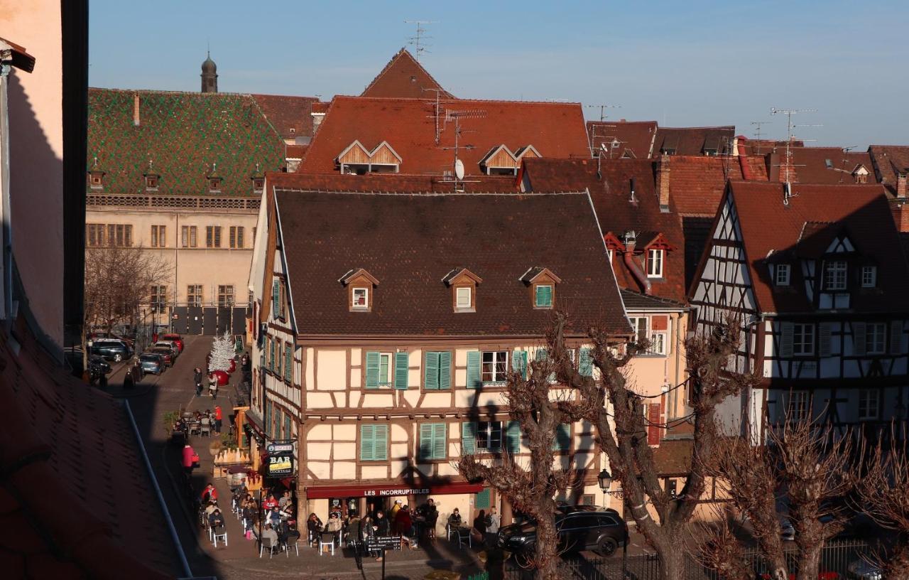 Sous Les Toits Du Zinc - Climatise Lägenhet Colmar Exteriör bild