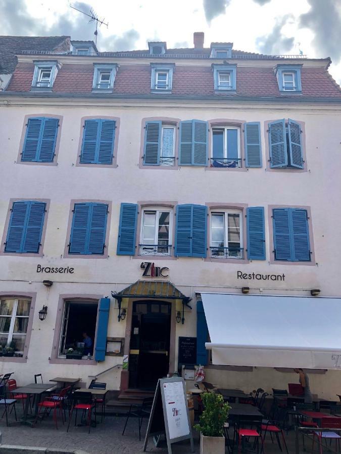 Sous Les Toits Du Zinc - Climatise Lägenhet Colmar Exteriör bild